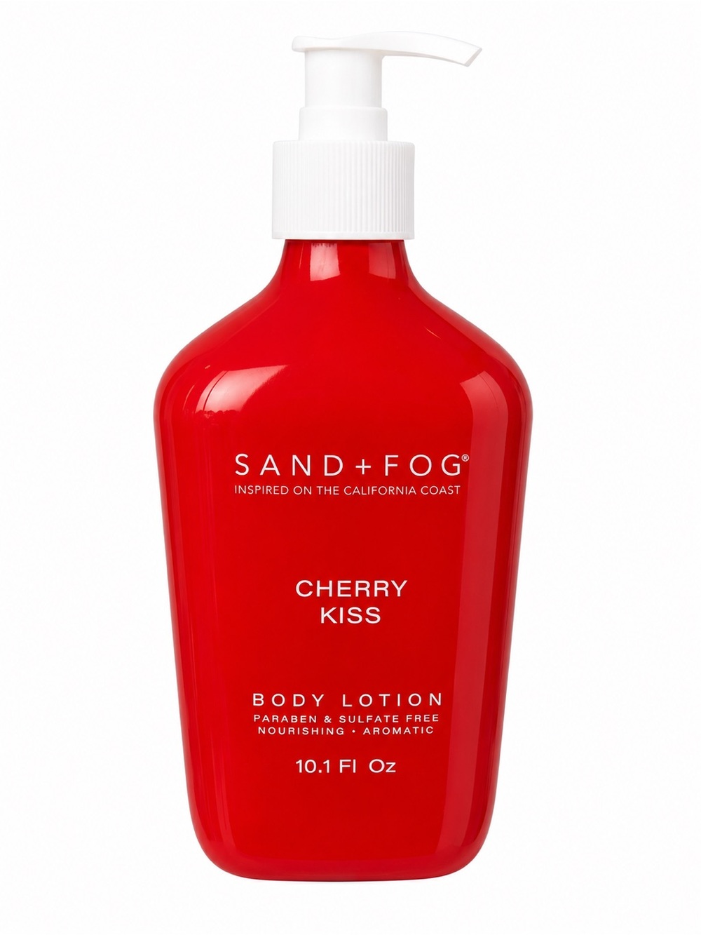 SAND+FOG Cherry Kiss Moisturizing Body Lotion - Red